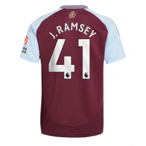 Aston Villa Jacob Ramsey #41 Replika Hjemmebanetrøje 2024-25 Kortærmet